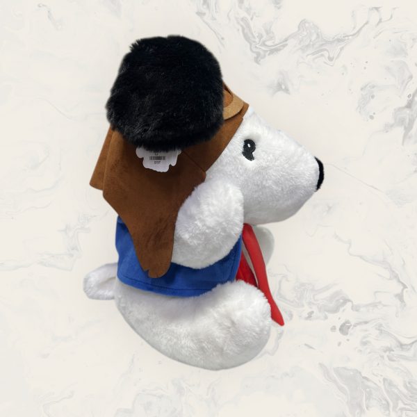 Peluche de Snoopy aviador con bufanda - Imagen 2